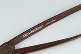 *New* ARTISAN & ARTIST Leather Strap ACAM-290 GRY (0499) With Box #20413F2
