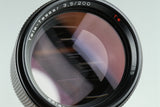 Contax Carl Zeiss Tele-Tessar T* 200mm F/3.5 AEG Lens for CY Mount #25159A3
