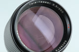Contax Carl Zeiss Tele-Tessar T* 200mm F/3.5 AEG Lens for CY Mount #27460A1