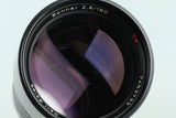 Contax Carl Zeiss Sonnar T* 180mm F/2.8 MMJ Lens for CY Mount #31437B1
