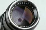 Nikon Nippon Kogaku Nikkor-T 105mm F/4 Lens #32028A4