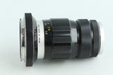Nikon Nippon Kogaku Nikkor-T 105mm F/4 Lens #32028A4