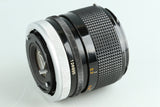Canon FD 35mm F/2 S.S.C. Lens #32153F4