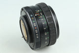 Fuji Fujinon 50mm F/1.4 Lens for M42 Mount #32528G43