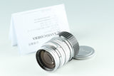 Leica Leitz Summarit 50mm F/1.5 Lens for Leica L39 + Leica M Adapter CLA By Kanto Camera #32835T