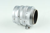 Leica Leitz Summarit 50mm F/1.5 Lens for Leica L39 + Leica M Adapter CLA By Kanto Camera #34284T