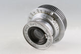 Leica Leitz Elmar 50mm F/3.5 Lens for Leica L39 #35800C2