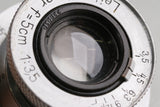 Leica Leitz Elmar 50mm F/3.5 Lens for Leica L39 #35800C2