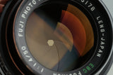 Fuji Fujifilm Fujinon 50mm F/1.4 Lens for M42 Mount #35924F4