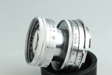 Leica Leitz Summicron 50mm F/2 Lens for L39 + Leica M Mount Adapter #36878T