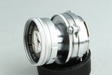 Leica Leitz Summicron 50mm F/2 Lens for L39 + Leica M Mount Adapter #36878T