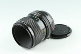 Canon FD Macro 50mm F/3.5 Lens #37275F4