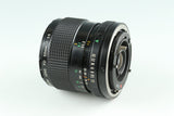 Canon FD Macro 50mm F/3.5 Lens #37275F4