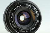 Olympus OM-System G.Zuiko Auto-W 28mm F/3.5 Lens #37381F4
