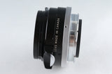 Leica Leitz Summilux 35mm F/1.4 Lens for Leica M CLA By Kanto Camera #37879T