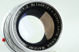 Leica Leitz Summicron 50mm F/2 Lens for Leica M #38738T