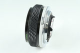 Olympus OM-System Zuiko Auto-S 40mm F/2 Lens #38783F4