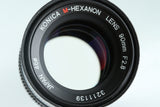 Konica M-Hexanon 90mm F/2.8 Lens for Leica M #39325E6