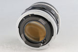 Canon FL 58mm F/1.2 Lens #39530F4