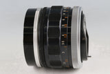 Canon FL 58mm F/1.2 Lens #39530F4