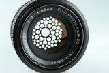 Fuji Fujifilm EBC Fujinon.SF 85mm F/4 Lens for M42 Mount #39600C3