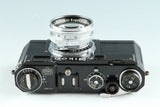 Nikon S2 Original Black Paint + NIKKOR-S・C 50mm F/1.4 Lens #39684D8