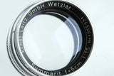 Leica Leitz Summarit 50mm F/1.5 Lens for Leica L39 #39842T