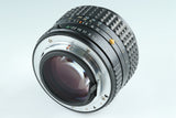 SMC Pentax-A 50mm F/1.2 Lens for K Mount #40400C3