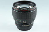 Canon FD 85mm F/1.2 L Lens #40519H13