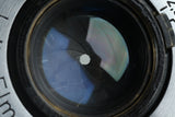 Leica Leitz Elmar 50mm F/3.5 Lens for Leica L39 #40603C2