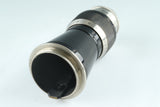 Leica Leitz Elmar 105mm F/6.3 Lens for Leica L39 #40852T