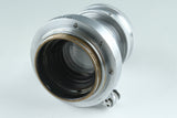 Leica Leitz Summar 50mm F/2 Lens for Leica L39 #40919C1