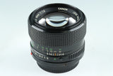 Canon FD 50mm F/1.2 Lens #41658C4