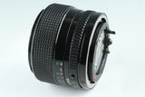 Canon FD 50mm F/1.2 Lens #41658C4