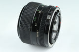 Canon FD 50mm F/1.2 Lens #41658C4