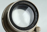 Leica Leitz Summar 50mm F/2 Lens for Leica L39 #41779C2