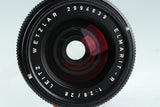 Leica Leitz Elmarit-R 28mm F/2.8 Lens for Leica R #41974T