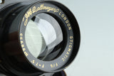Dallmeyer London Stigmatic 6Inch F/7.6 Lens #42060E5