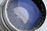 Leica Leitz Summarit 50mm F/1.5 Lens for Leica L39 #42304T