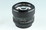 Canon FD 50mm F/1.2 Lens #42332F5