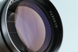 Contax Carl Zeiss Sonnar T* 180mm F/2.8 MMJ Lens for CY Mount #42513A2