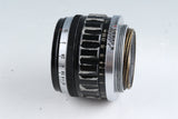 Tanaka Kogaku Tanar H.C. 50mm F/1.5 Lens for L39 #42776C2