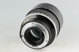 Nikon Nikkor 135mm F/2 Ais Lens #43277A6