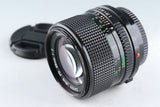 Canon FD 28mm F/2 Lens #43297F4