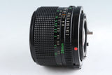 Canon FD 28mm F/2 Lens #43297F4