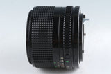 Canon FD 28mm F/2 Lens #43297F4