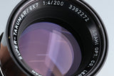 Asahi Pentax Super-Takumar 6x7 200mm F/4 Lens for 6x7/67 #43640C6