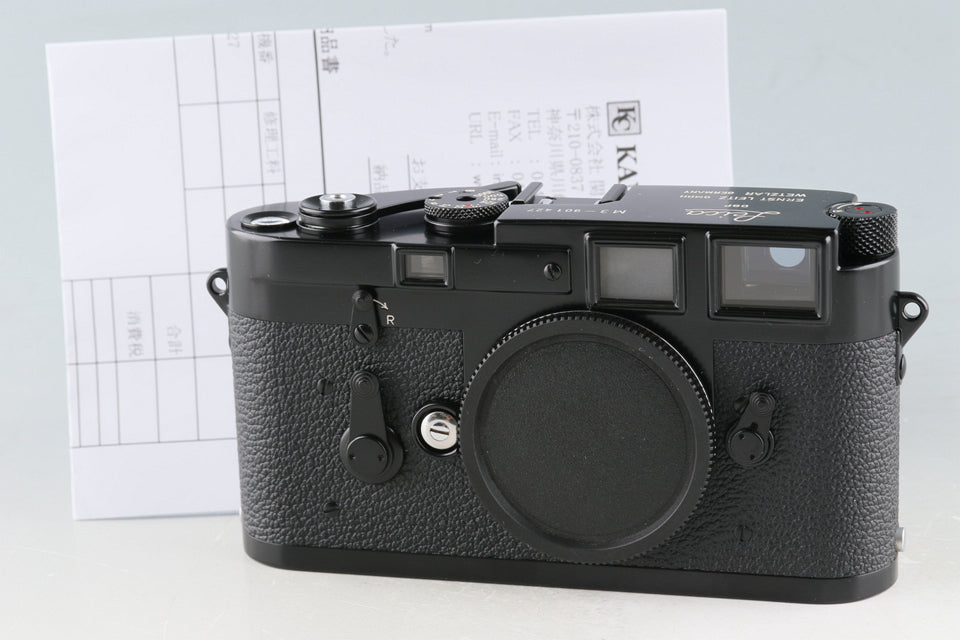 Leica Leitz M3 *Double Stroke* Repainted Black Repainted by Kanto 