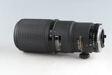 Nikon ED AF Micro Nikkor 200mm F/4 D Lens #44312G42