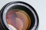 Minolta MD ROKKOR 50mm F/1.2 Lens for MD Mount #44376F5
